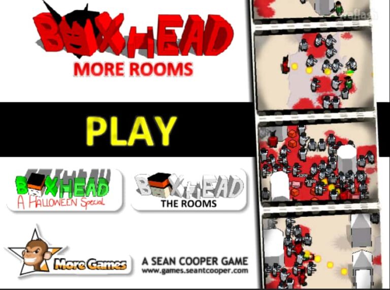 박스헤드 모어 룸 게임 - Boxhead: More Rooms - 조아게임