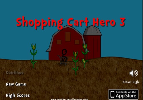 쇼핑카트히어로 3탄 게임하기 Shopping cart hero 3
