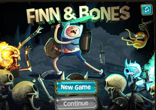핀앤본즈 게임하기 Finn Bones