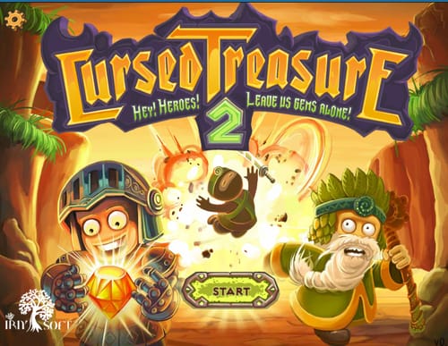 저주받은 보물 디펜스게임하기 Cursed Treasure 2