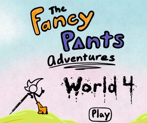 팬시팬츠 어드벤쳐 월드 4 파트1 게임하기 The Fancy Pants Adventures World 4 part 1