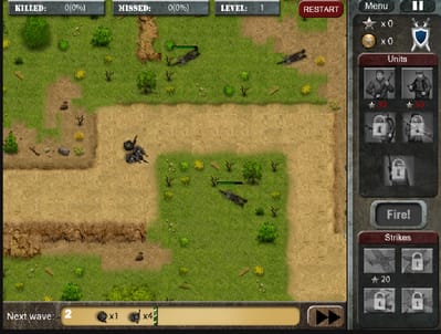매복 디펜스 게임하기 Ambush