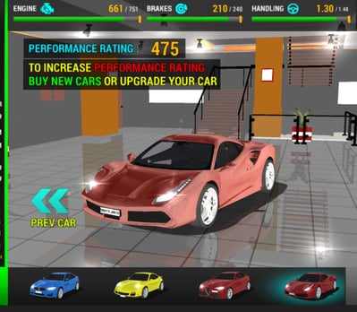 막힌 도로를 질주하는 레이싱 게임 Traffic Jam 3D