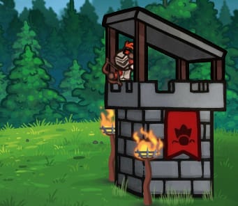 궁수 타워 디펜스 게임하기 Sentry Knight