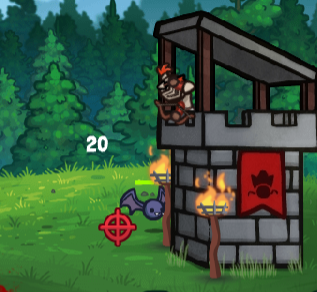 궁수 타워 디펜스 게임하기 Sentry Knight