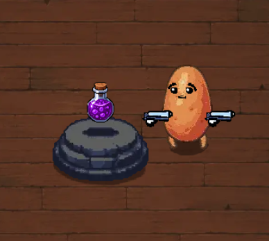 로그라이크 포테이토 슈터 게임하기 Potato Shooter
